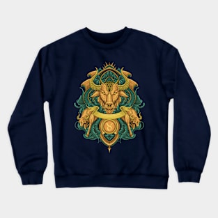 Taurus Engraving Art Crewneck Sweatshirt